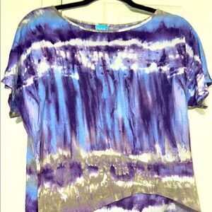 HIP short sleeve tye dye top